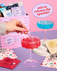 xo, Fetti eleven color array flatlay showing variety for events