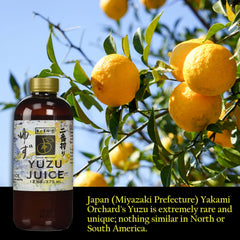 Yakami Orchard juice texture close-up highlighting concentrated citrus intensity