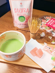YAMASAN KYOTO UJI open pouch with candies ready to enjoy and share