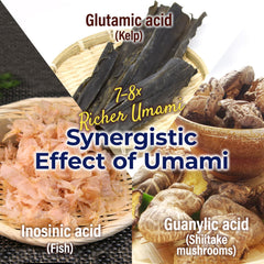 YAMASAN KYOTO UJI sprinkled into miso soup, boosts savory depth and aroma in single servings