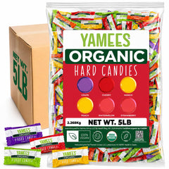 YAMEES front packaging view showing bulk 5 lb bag and vibrant colors
