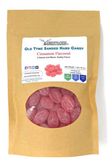 YANKEETRADERS front packaging showing one-pound bag and cinnamon drops, clear branding benefit