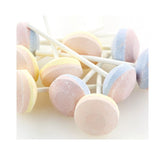 YANKEETRADERS front bag of double flavor lollipops showing mixed fruit colors and party-ready bulk size