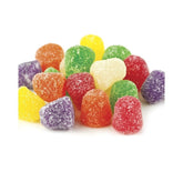 YANKEETRADERS front of package showing 2-pound bulk bag and colorful gumdrops benefit: easy identification