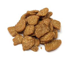 YANKEETRADERS close-up of chip texture highlighting crunchy honey-roasted taste