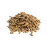 YANKEETRADERS front packaging of 2 pound salted roasted sunflower seed meat, convenient pantry-ready snack