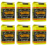 Yaucono front packaging showing six 14 oz bags and brand, convenient supply