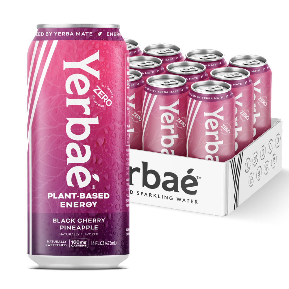 YERBAÉ front can view showing label and bold fruit flavor, ideal for quick recognition