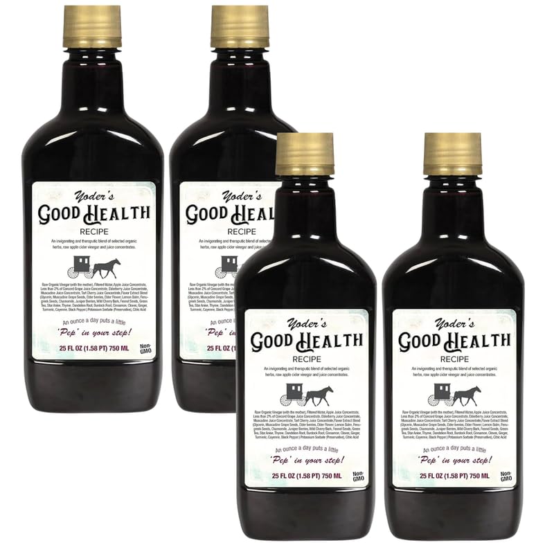 Yoder Naturals front label showing product name and size with clear benefit
