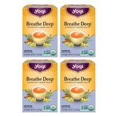 Yogi front packaging showing organic label and benefits