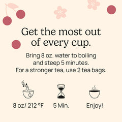 Yogi hot cup in hands, showcasing comforting warmth and fruity aroma