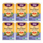 Yogi front box showing brand and calming blend benefits