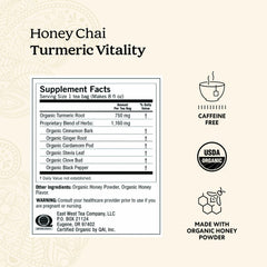Yogi loose blend detail showing spices for aromatic, warming benefit