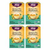Yogi front packaging showing mandarin mint mindfulness and benefits