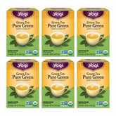 Yogi box front view showing organic label and clean design benefits pantry organization