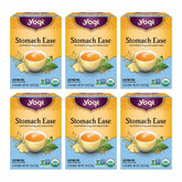 Yogi front packaging showing organic digestive tea benefits