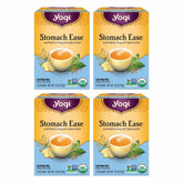 Yogi front packaging showing organic digestive tea, clear ingredient list