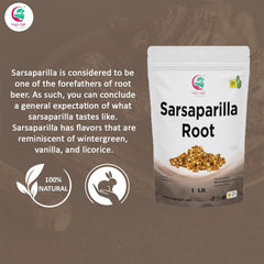 YOGI’S GIFT brewed sarsaparilla tea in a mug illustrating warm beverage benefit