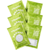 Yogourmet front packaging showing six sachets and product benefits for easy batching
