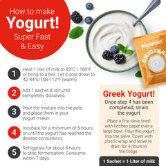 Yogourmet spoon lifting thick yogurt to show smooth texture