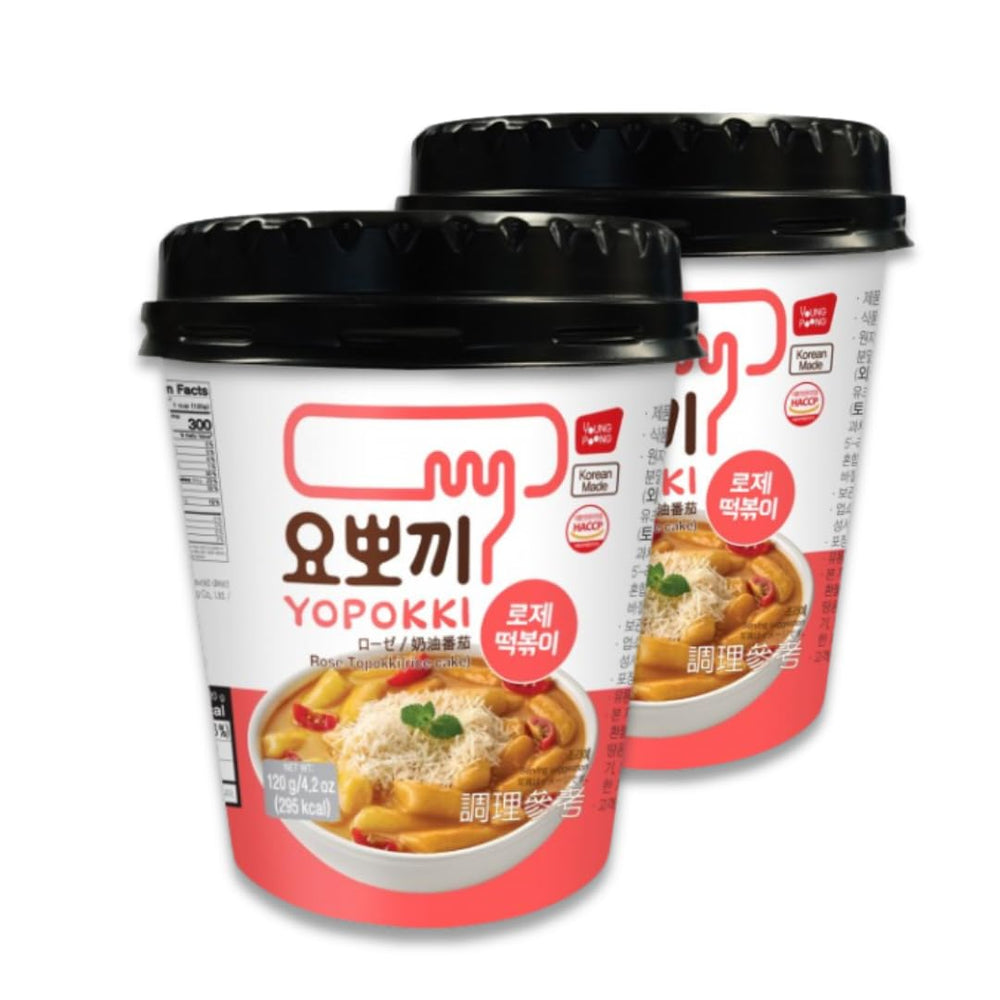 Yopokki Rose front packaging showing brand and quick-ready benefit