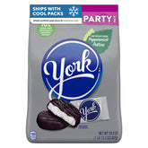 YORK front packaging showing 29.2 oz bulk party bag and share-ready benefits