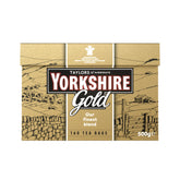 Yorkshire Tea Gold front packaging showing product and count benefit