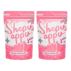 You Glow Babe front packaging showing 20 sachets and product branding benefit convenience