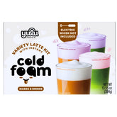 YULU FOODS front packaging showing complete beverage kit and benefits