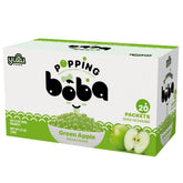 YULU FOODS front packaging showing green apple popping boba and convenience