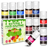 YumCraft front packaging showing ten vibrant plant-based colors for baking