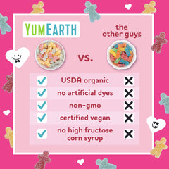 YumEarth chewy candy texture detail illustrating tart-sweet bite