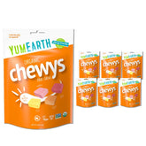 YumEarth front packaging showing organic badge and flavors for trust