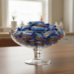 Yummy Chew AlmondJoy individually wrapped snack bar ready for easy distribution
