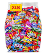 Yummy Chew front box view showing 8lb bulk pack and event-ready value