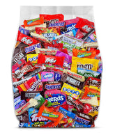 Yummy Chew front of bag showing brand and mixed candy variety benefit