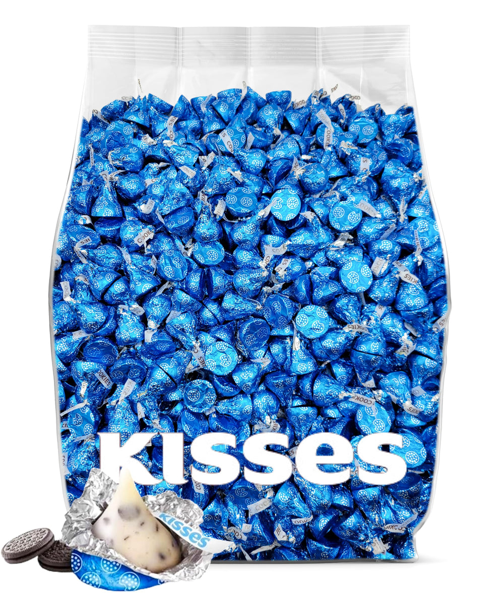 Yummy Chew front packaging showing 2 lb bulk bag and blue foil candies for parties