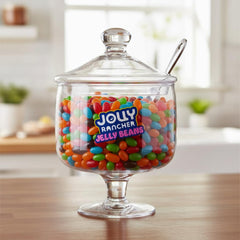 Yummy Chew JollyRancher close-up of jelly bean texture highlighting chewy center