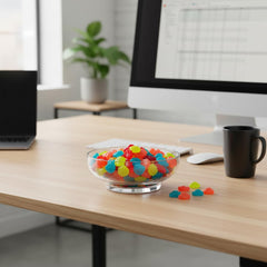 Yummy Chew poured into a bowl ready for snacks, ideal for parties and office sharing