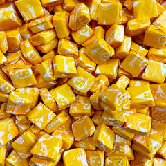 YUMMYLAND front packaging showing bright lemon chews and resealable bag for freshness