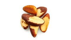 close-up of Yupik Brazil nuts texture showing skins and crunchy detail for freshness