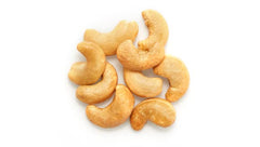Yupik close-up of dry roasted cashew texture highlighting crisp golden surface