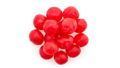 Yupik close-up texture of chewy cherry gummies highlighting soft bite and flavor