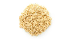 Yupik close-up of fine tigernut powder texture for smooth baking