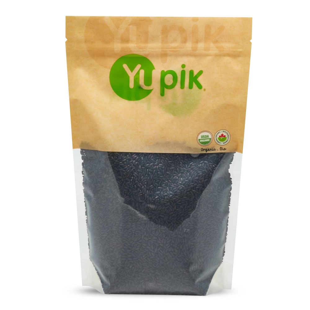 Yupik front package showing organic label and weight, premium pantry addition