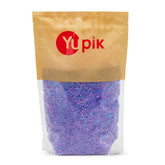 Yupik front packaging showing 2.2 lb bag and colorful sprinkles for easy storage