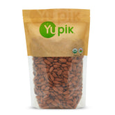 Yupik front packaging showing 2.2 lb bag and organic label benefits