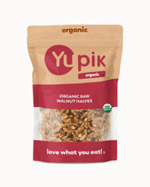 Yupik front packaging showing resealable pouch and weight, easy pantry storage