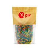 Yupik front of bag showing multicolored licorice laces and generous quantity
