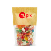 Yupik front packaging showing colorful turtle-shaped gummies and generous size